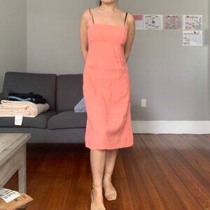 Linen Midi Dress from Theory